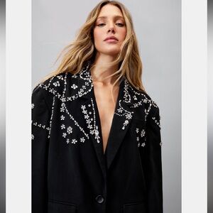 Nasty gal sequin blazer